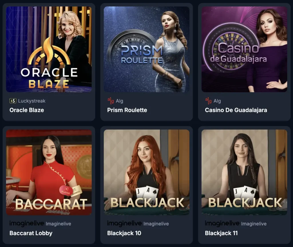 race up live casino