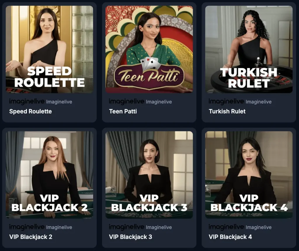 race up live casino in Italia